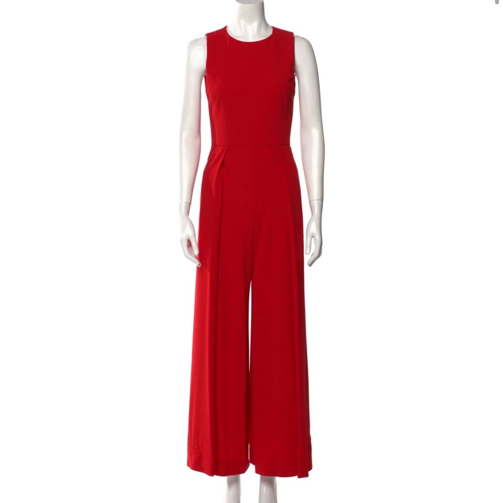 Alice + Olivia Red Jumpsuit Size 4